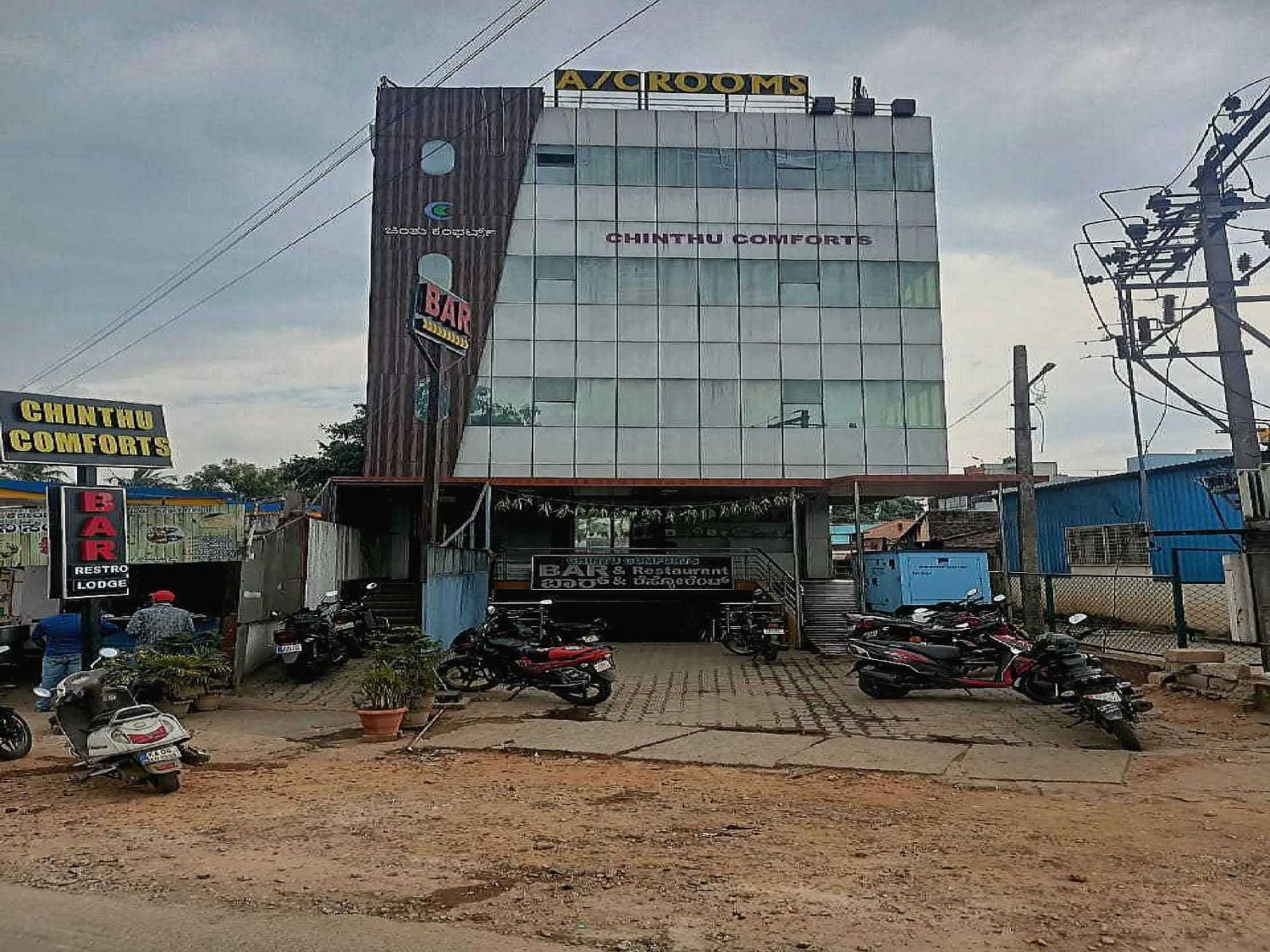 Oyo Chinthu Comforts Tumkur Exterior foto